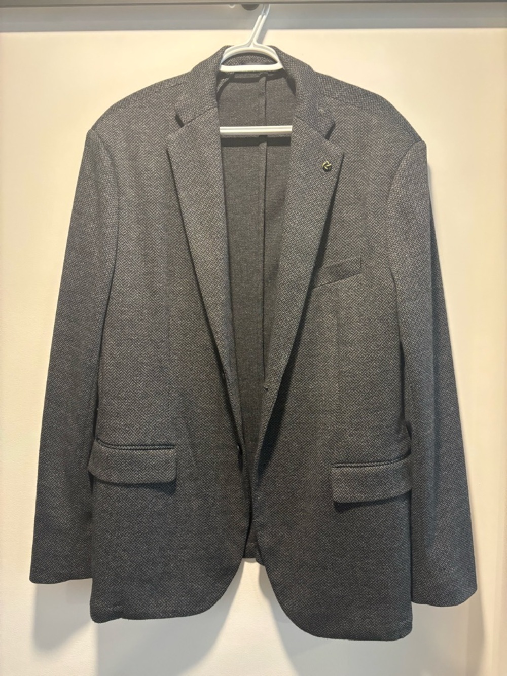 Piombo Men's Charcoal Gray Sport Coat Blazer